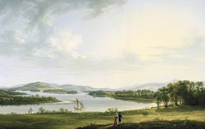 Veduta di Knock Ninney e parte di Lough Erne da Bellisle, Contea di Fermanagh da Thomas Roberts